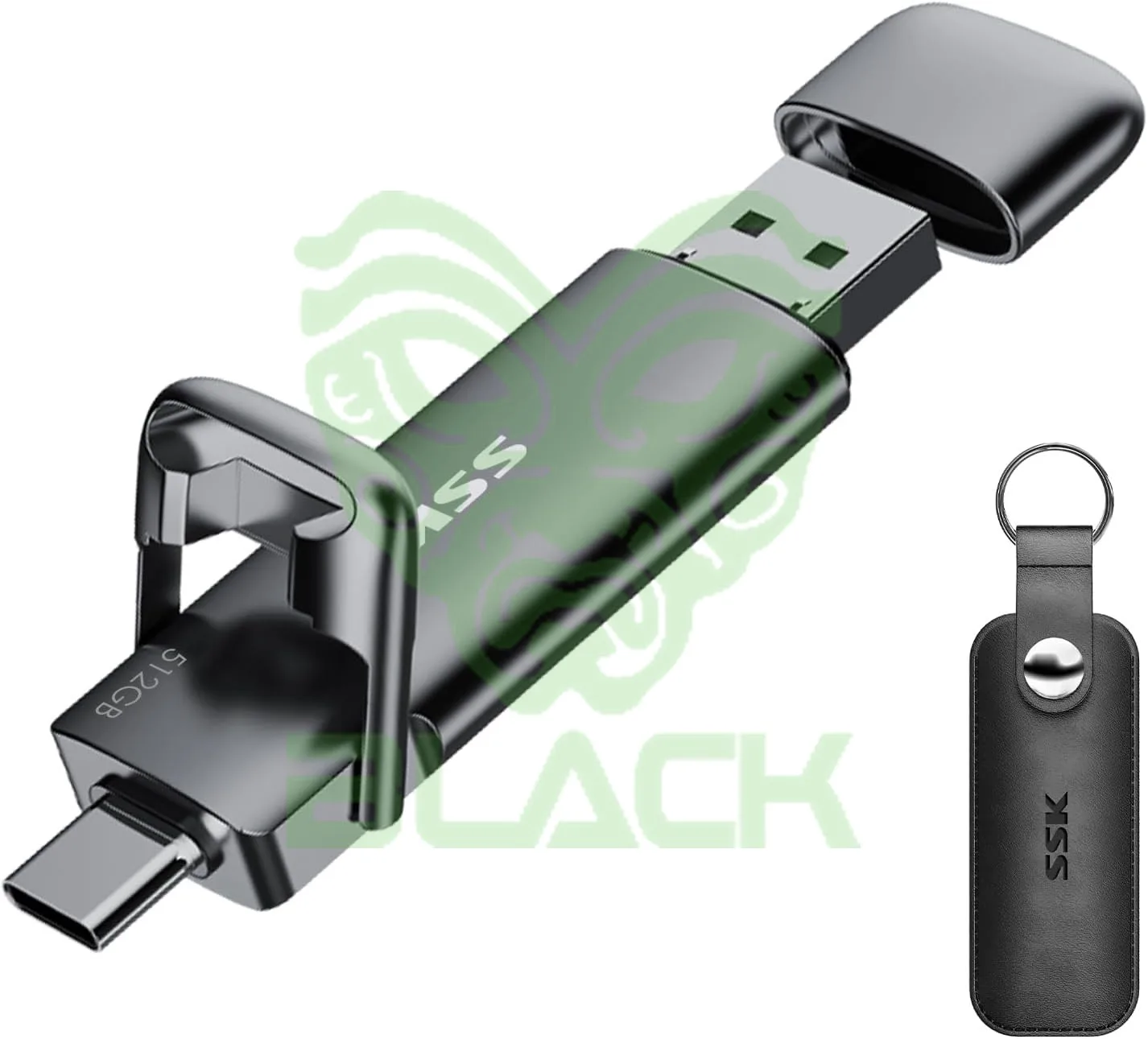 Patriot Iluxe Stick 512GB USB 3.2 Gen1 Swing Duo - Type-c + Lightning