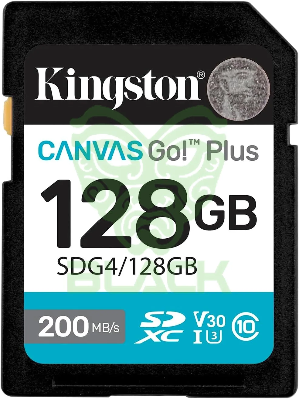 Tarjeta De Memoria Kingston Canvas Go Plus Sdxc 128GB Gen4 C10 Uhs-i U3 V30 200MB/S