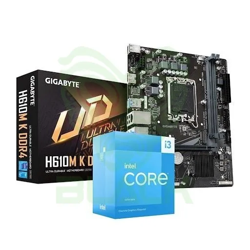 COMBO ECOVISION INT 13100F + H610 DDR4