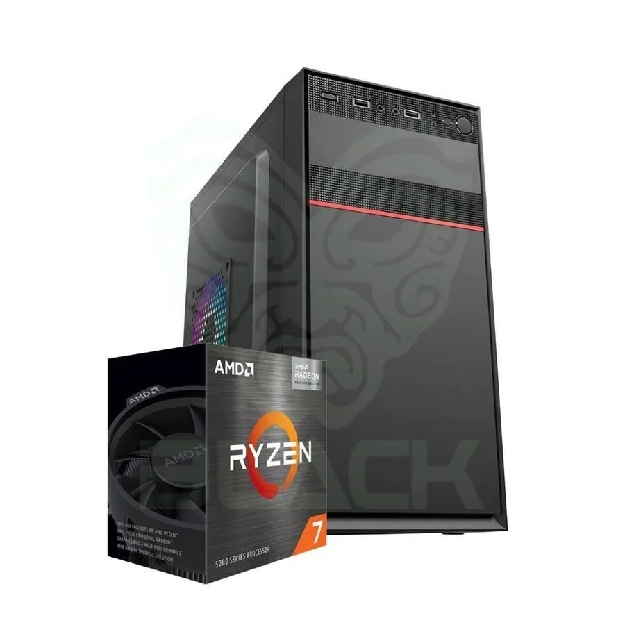 PC ECOVISION AMD RYZEN 7 5700G + 8GB + 240GB