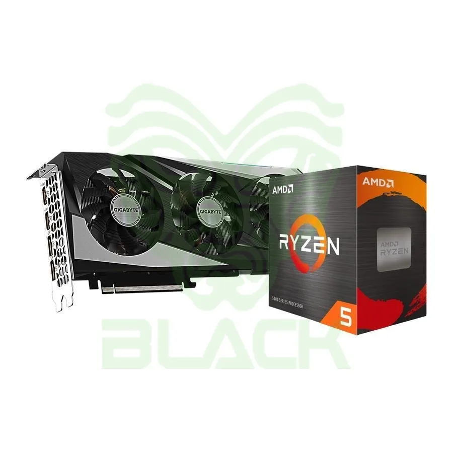 COMBO GAMER AMD NIVEL 1 (AMD RYZEN 5 5500 + VIDEO RADEON RX 7600)