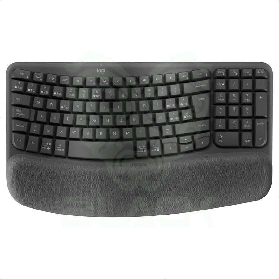 TECLADO LOGITECH WIRELESS KEYS ERGO ESPAÑOL NEGRO