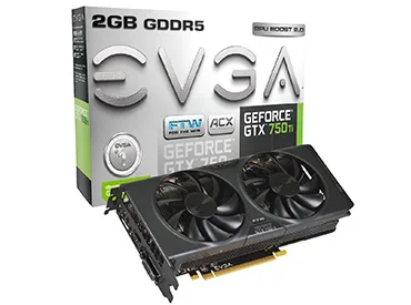 VGA EVGA 750 Ti 2 - GB