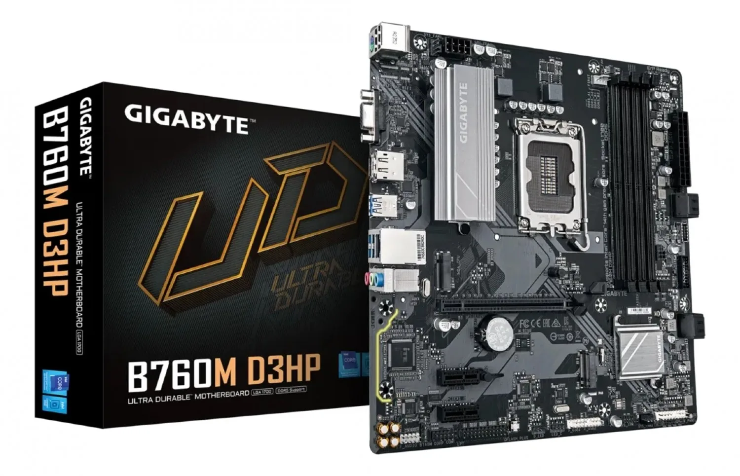 MOTHER GIGABYTE B760M D3HP WIFI6 DDR5 1700 (12VA/13VA/14VA GEN) [P]