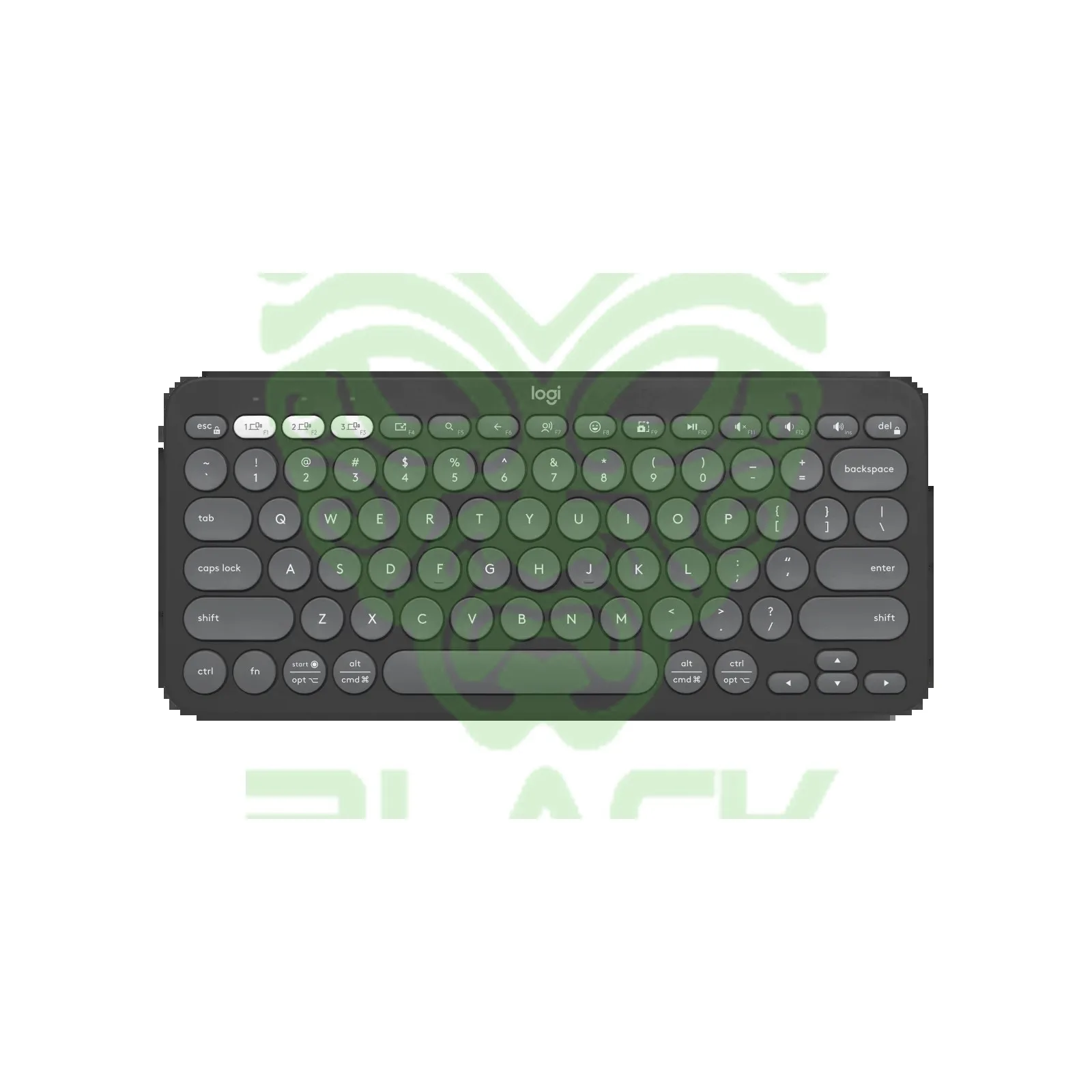 TECLADO INAL LOGITECH PEBBLE KEYS 2 K380S-TONAL GRAPHITE