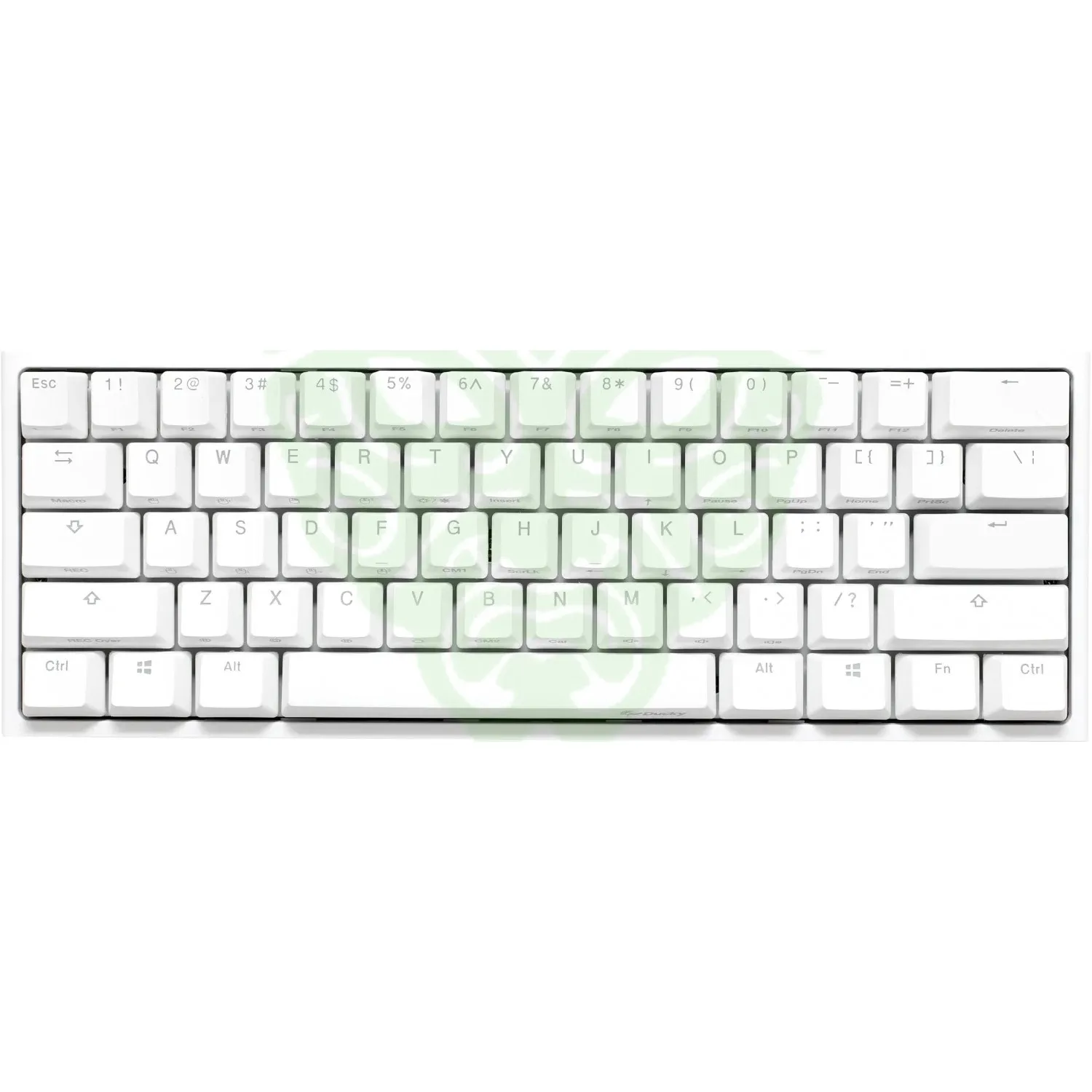 TECLADO GAMER DUCKY ONE 2 MINI RGB WHITE 60 MECANICO