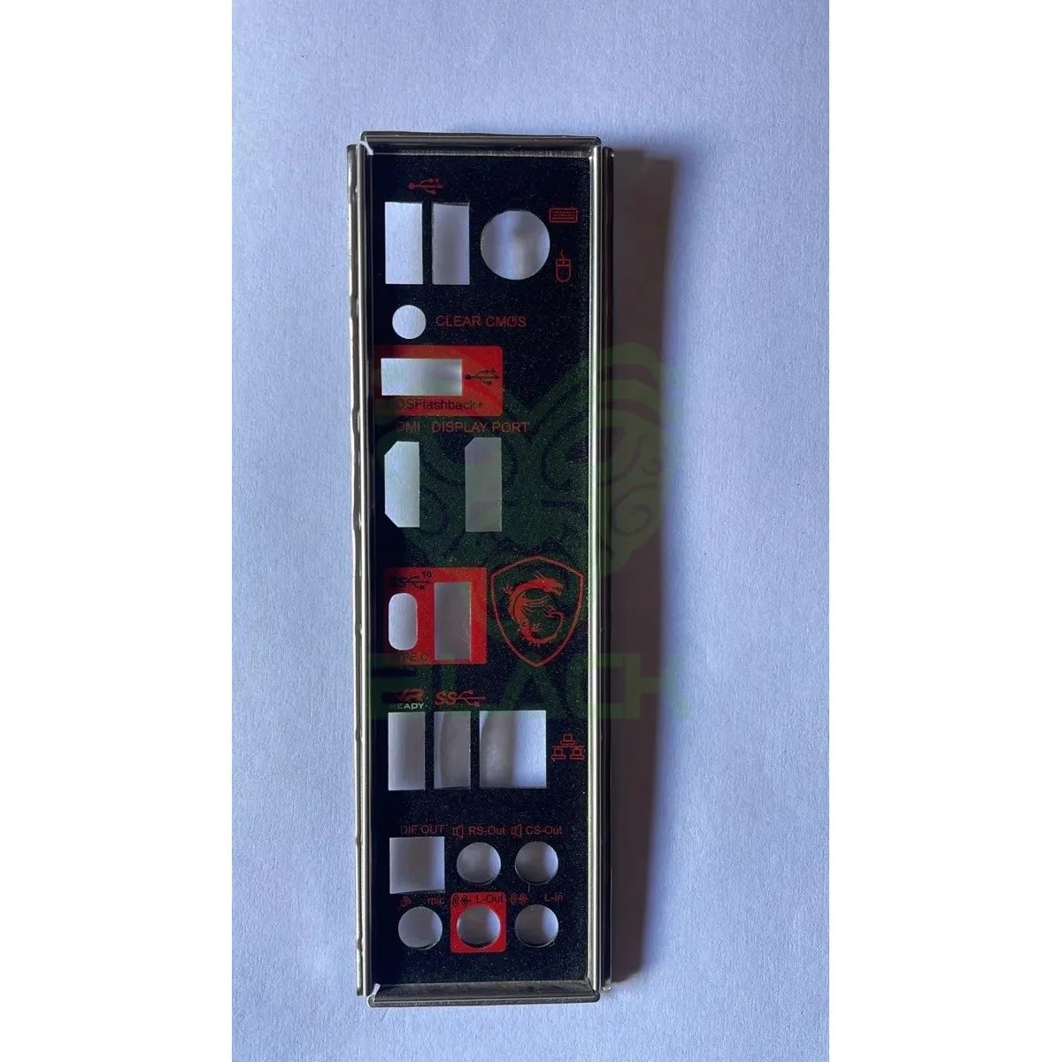 I/O SHIELD BACKPLATE MOTHERBOARD 096