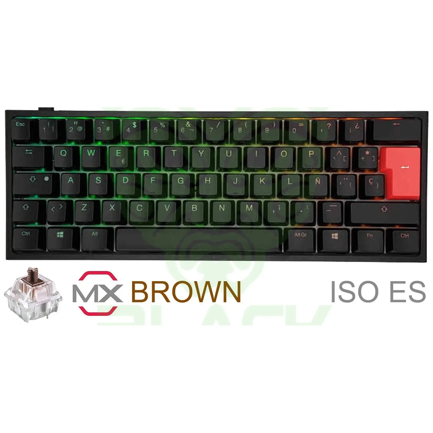 TECLADO GAMER DUCKY ONE 2 BESALAZT1