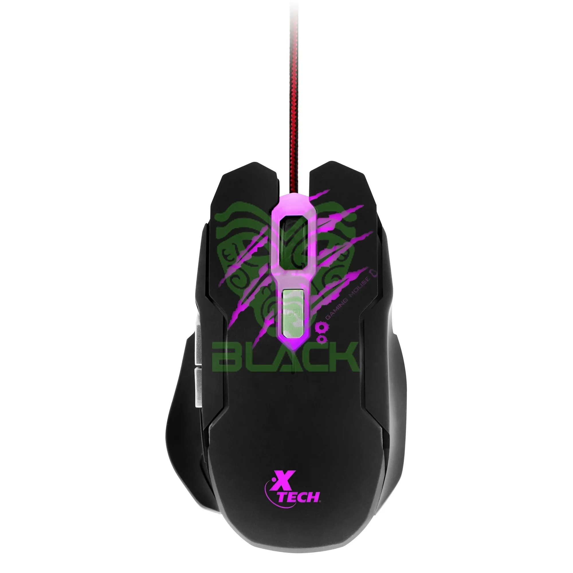 MOUSE X-TECH LETHAL HAZE DE 6 BOTONES GAMER