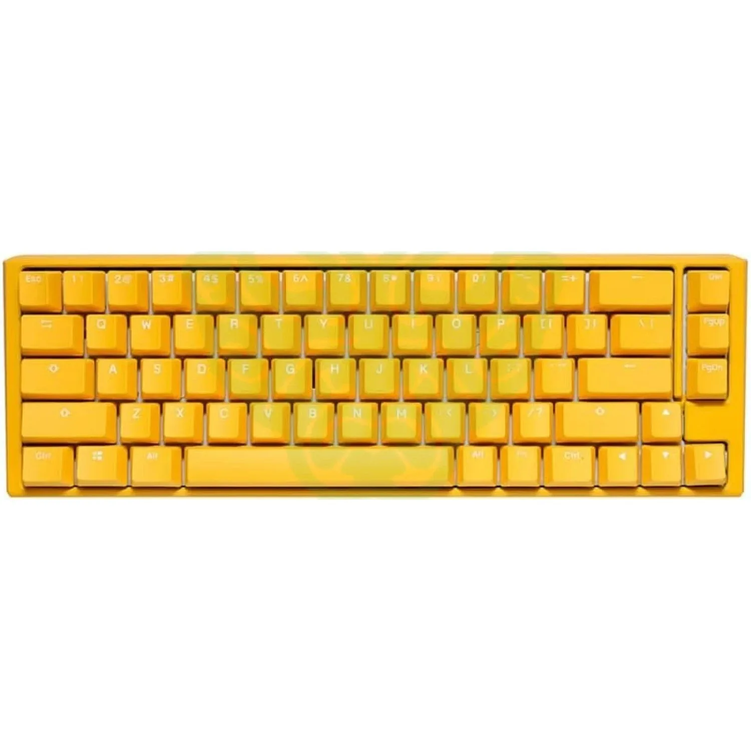 TECLADO MECANICO DUCKY ONE 3 SF YELLOW SF GAMING TASTATUR, RGB LED - MX-SILENT-RED (US)