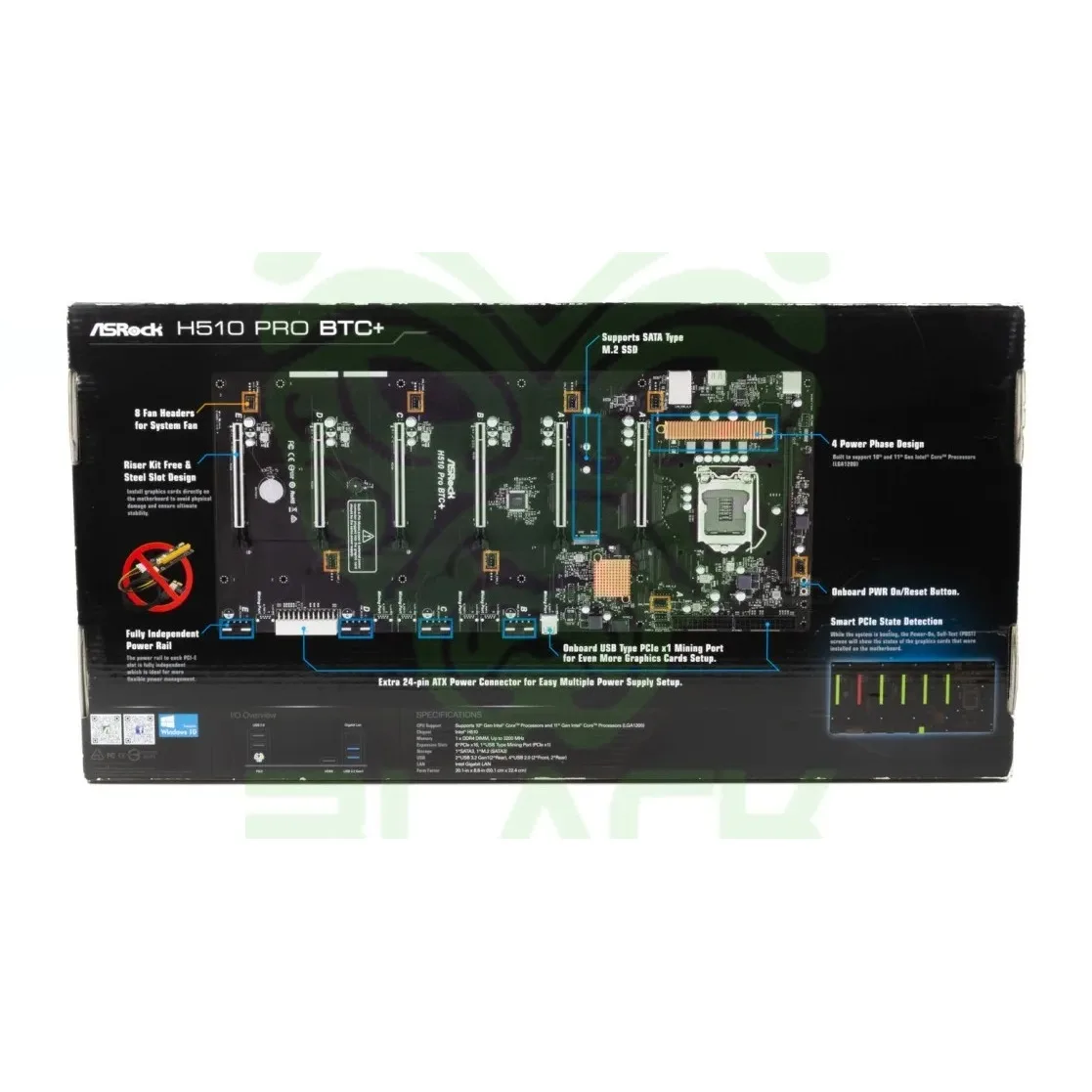 MOTHER ASROCK H510 PRO BTC+