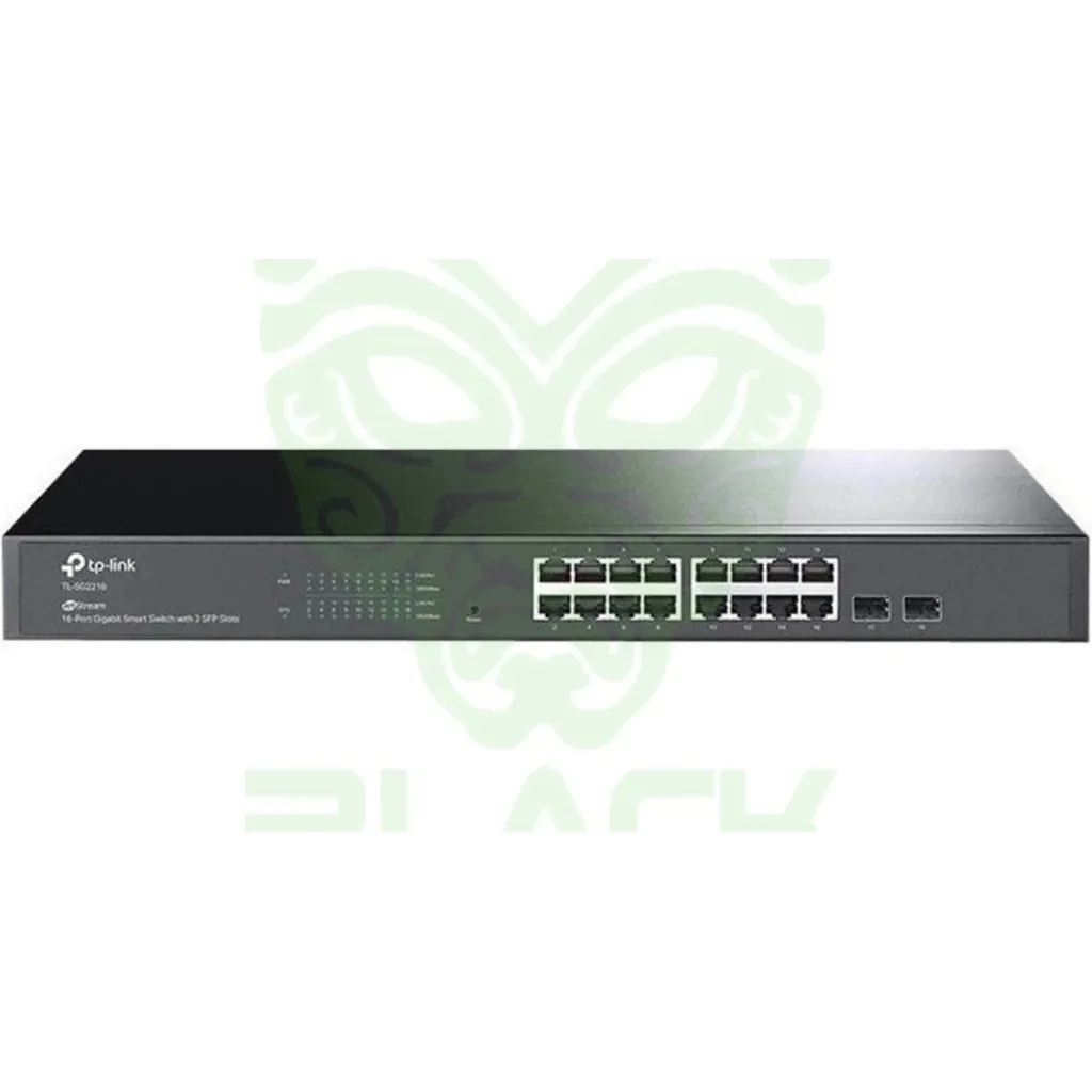 SWITCH TP LINK 16 PUERTOS GB SMART 2SFP