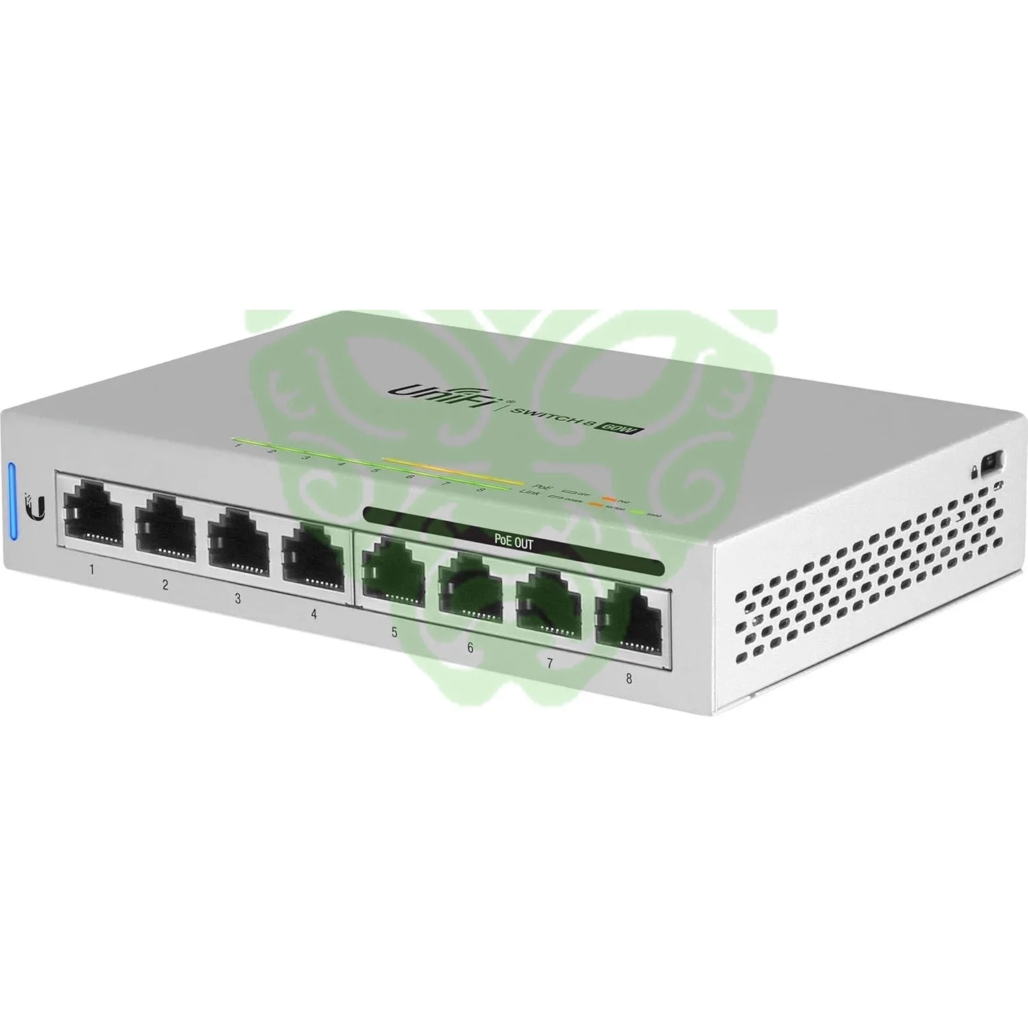 SWITCH UBIQUITI UNIFI 8P GB (7POE+,1POE++) 60W