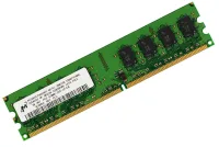 Memoria RAM DDR2 Micron 256 MB OEM