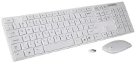 Combo Inalámbrico Eweadn Ultra Slim K936 (White)