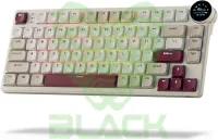 Teclado Royal Kludge Rks98 Wireless Light Cloud Switch Beige 96%