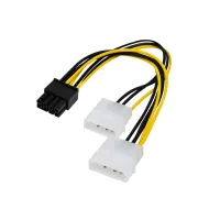 Adaptador 2 Molex a 8 Pines VGA