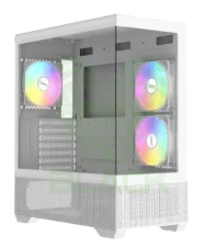 Gabinete Gamer Raidmax Infinita I801 Air White E-atx Tg ARGB