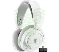 Auriculares Steelseries Arctis Nova 7 Gen 2 Wireless 2.4GHz Bluetooth 5.0 Clearcast Gen 2 White 50hs