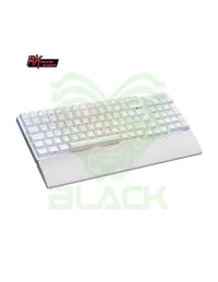 Teclado Royal Kludge Rk96 Wireless White Switch Brown 90%