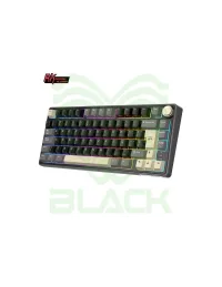 Teclado Royal Kludge Rkr75 Phantom Switch Brown 75%
