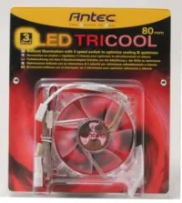 Cooler FAN Antec 80mm Rojo