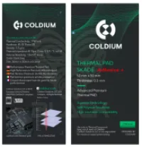 Thermal Pad Coldium Skade 50x50 0.5mm 17W/mk