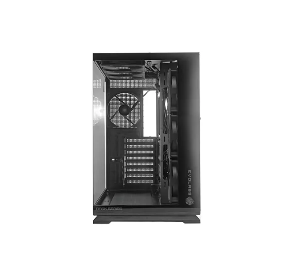 Gabinete Gamer EVOLABS LUMA X DARK EVO-325 AB