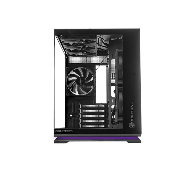 Gabinete Gamer EVOLABS LUMA DARK EVO- 315MB