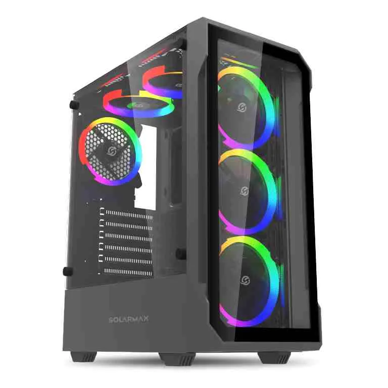 Gabinete Gamer SOLARMAX CM-8026 CM-8026 6 COOLER