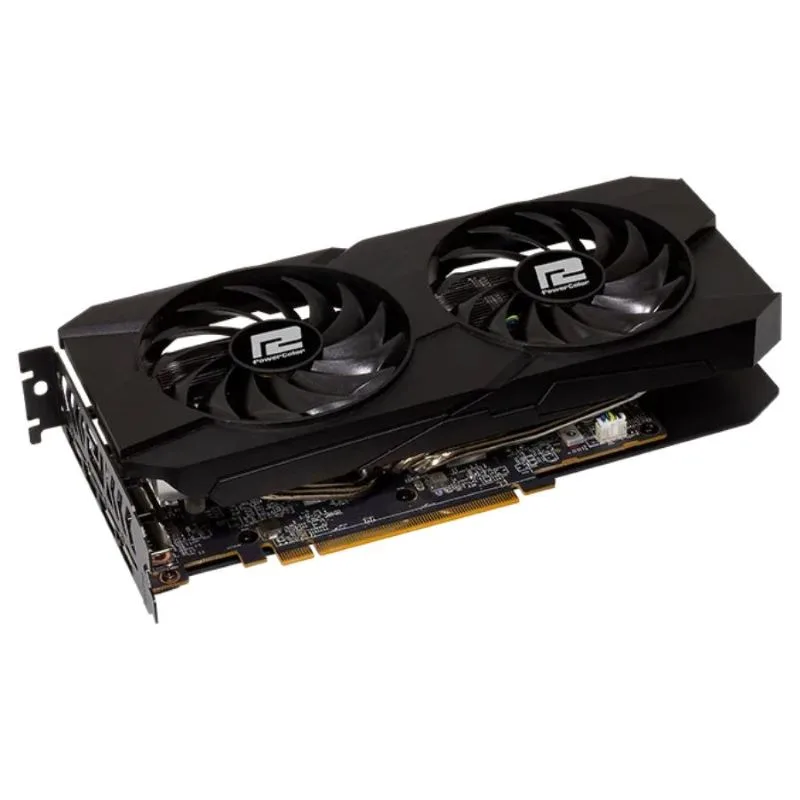 Placa De Video Radeon RX 7600 8GB POWER COLOR RX 7600 8GB FIGHTER