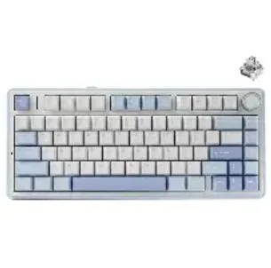 Perifericos Teclado Gamer AULA F75 BLUE WHITE DARK BLUE 75% F75 B/W/DARK B SW REAPER