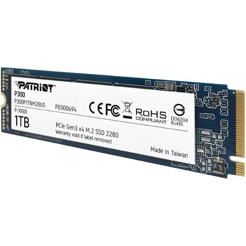 Almacenamiento Solido M.2 Nvme PATRIOT P300 1TB P300 1TB M.2