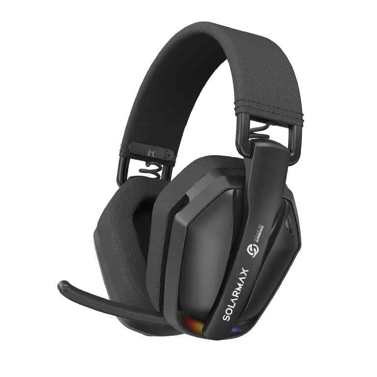 Auricular Gamer/PS4/XBOX SOLARMAX TRI MODE ULTRA GHW97B TRI MODE BLACK