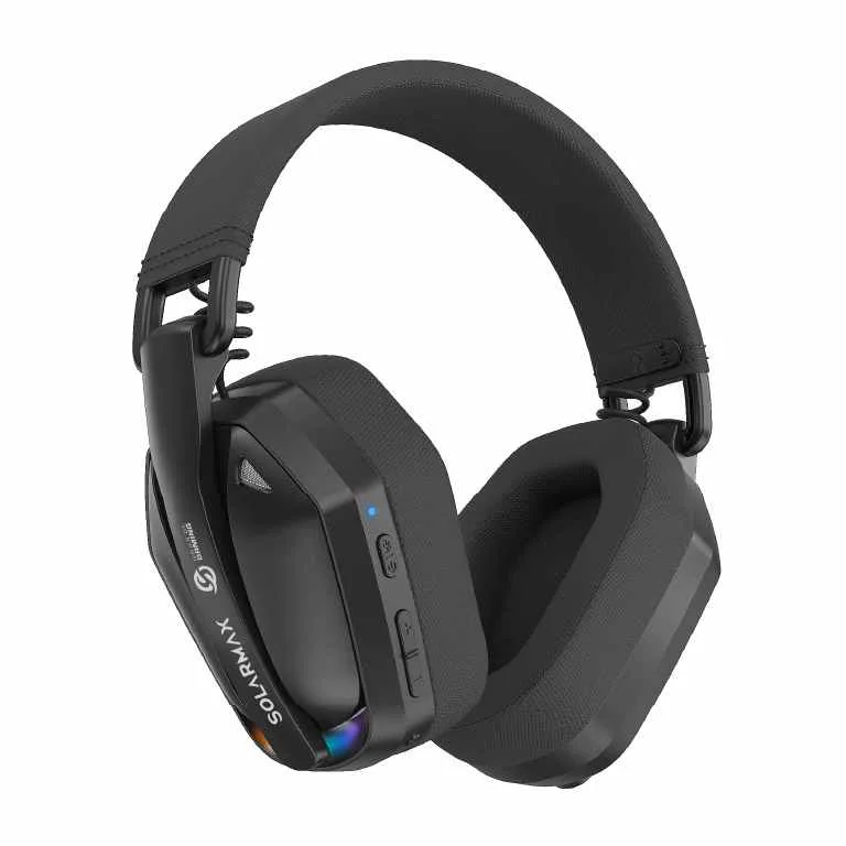 Auricular Gamer/PS4/XBOX SOLARMAX TRI MODE ULTRA GHW97B TRI MODE BLACK