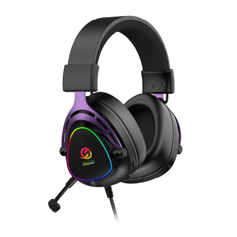 Auricular Gamer/PS4/XBOX SOLARMAX WIRED RGB GHS59 RGB WIRED