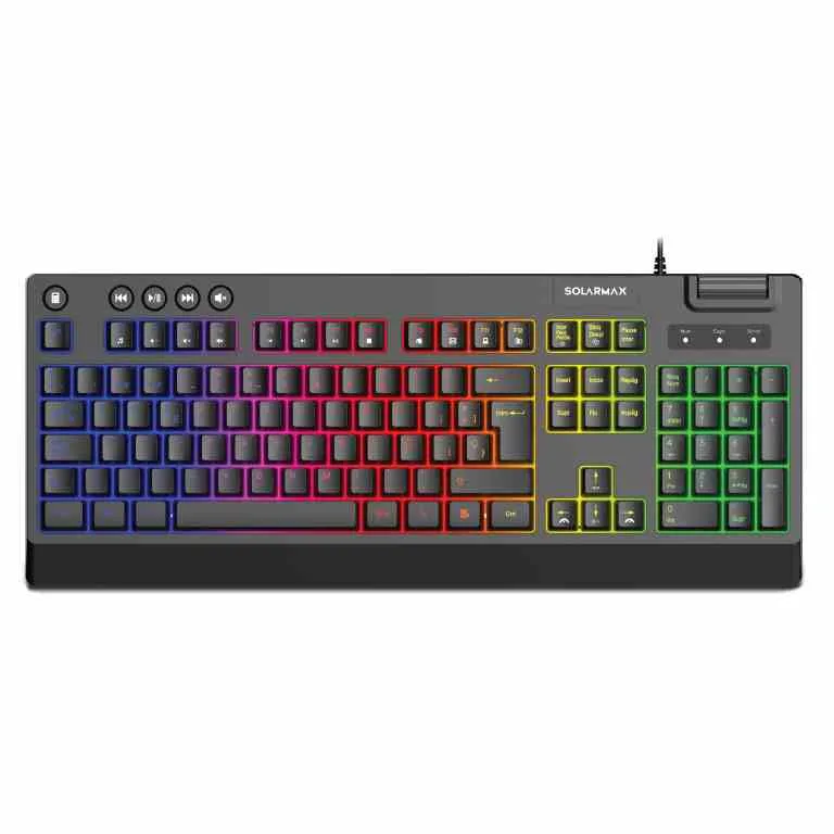 Perifericos Kit Gamer SOLARMAX 2 EN 1 RGB KIT TECLADO Y MOUSE  RGB