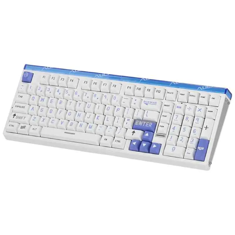 Perifericos Teclado Gamer AULA HERO 99  WHITE BLUE HERO 99  WING CHUN