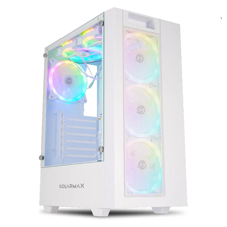 Gabinete Gamer SOLARMAX CM-5920 WH CM-5920 WH 6 COOLER
