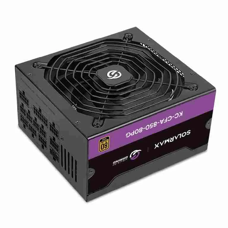 Fuente PC Certificada SOLARMAX 850W 80PLUS GOLD 850W 80PLUS GOLD FULL MOD