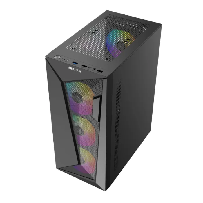 Gabinete Gamer ARKHAM COZU 4COOLER COZU FANX4