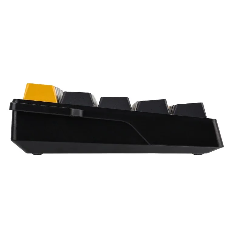 Perifericos Teclado Gamer AULA WIN 68 GRIS AMARILLO WIN 68 MAGNETICO