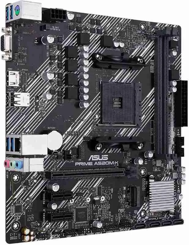 Motherboard Amd ASUS PRIME A520M-K AM4 5000 PCI-E3.0