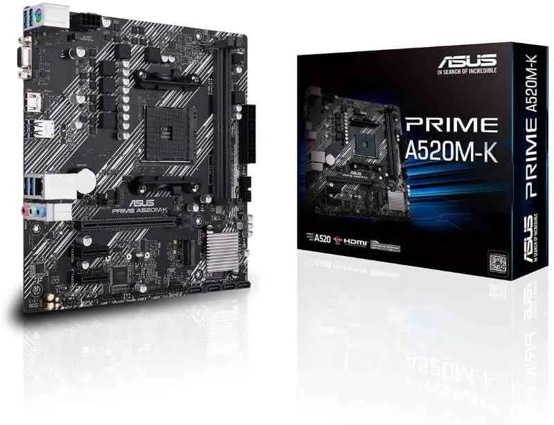 Motherboard Amd ASUS PRIME A520M-K AM4 5000 PCI-E3.0