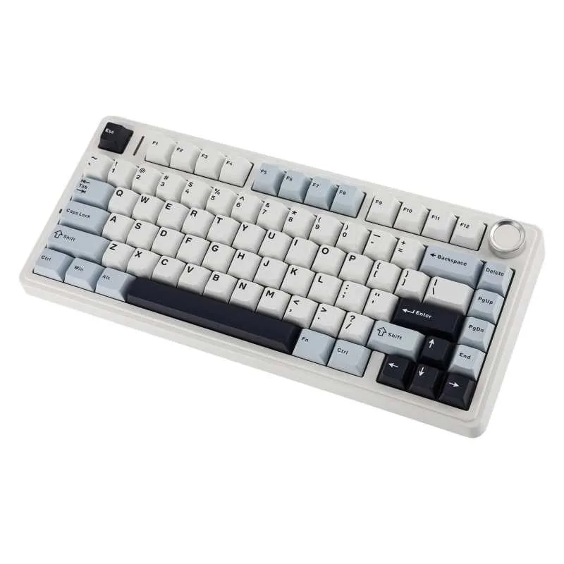 Perifericos Teclado Gamer AULA F75 WHITE BLUE DANK PURPLE 75% F75 PINK  SWITCH