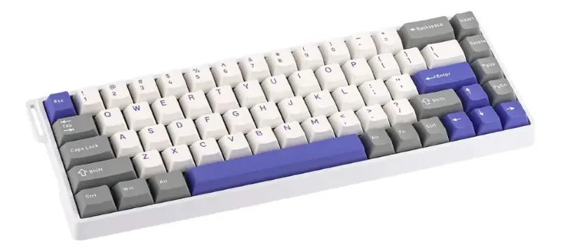 Perifericos Teclado Gamer AULA WIN68 MAX BLUE GREY WIN68 MAGNETIC