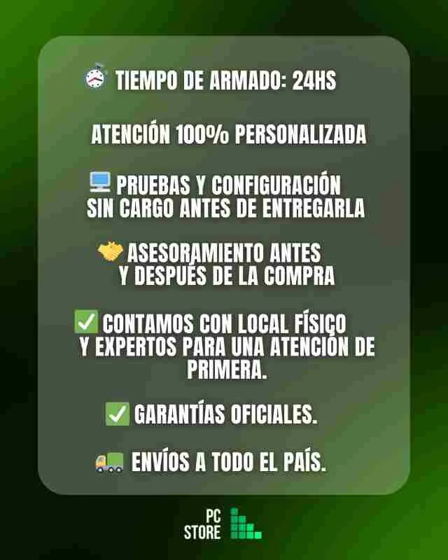 Pc Armada Gamer Top Ryzen 7 7700 /B850M WIFI /850W 80 PLUS Gold 32gb /M.2.1024/rx 9060xt