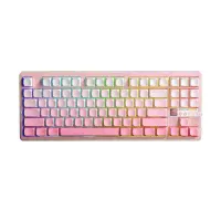 Perifericos Teclado Gamer AULA F87 PRO V2 PINK DEGRADE TKL AULA F87 PRO V2 WIRELESS