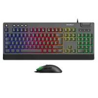 Perifericos Kit Gamer SOLARMAX 2 EN 1 RGB KIT TECLADO Y MOUSE  RGB