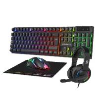 Perifericos Kit Gamer SOLARMAX 4 EN 1 COMBO 4 EN 1 COMBO GC4P1503